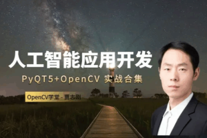 人工智能应用开发之QT5OpenCV48 从入门到实战